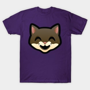 Brown Kitty With White Chin T-Shirt